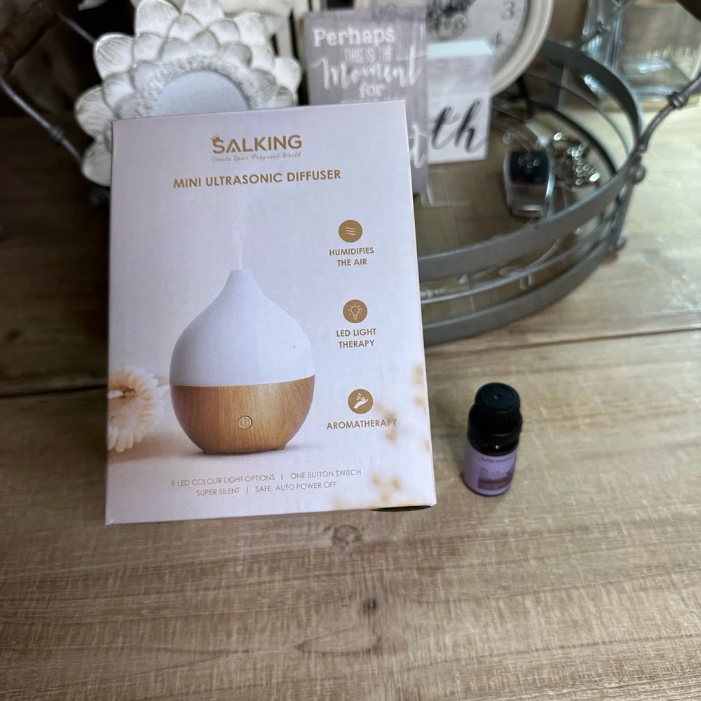SALKING Essential Oil Diffuser + Sleep Serenity Oil